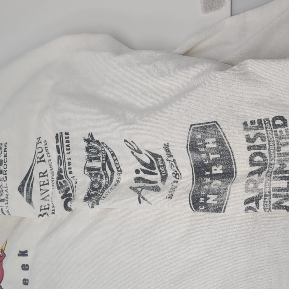 Cherry Creek Sneak Colorado 2003 Sponsors Vintage Long Sleeve T-shirt Size Large - Picture 6 of 9